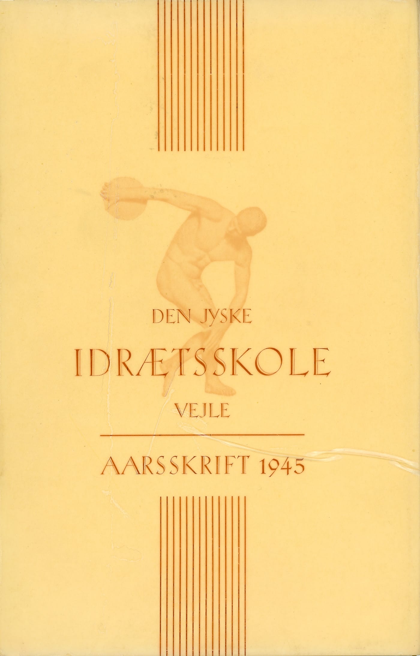 Forside til Årsskriftet 1945